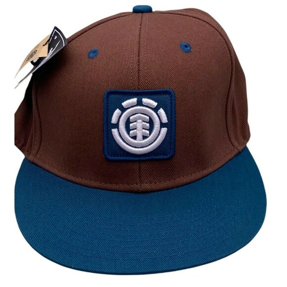 Element Skateboards Fenwick Brown Chestnut Fitted HAT CAP SIZE S/MD Retro Style - Picture 6 of 12